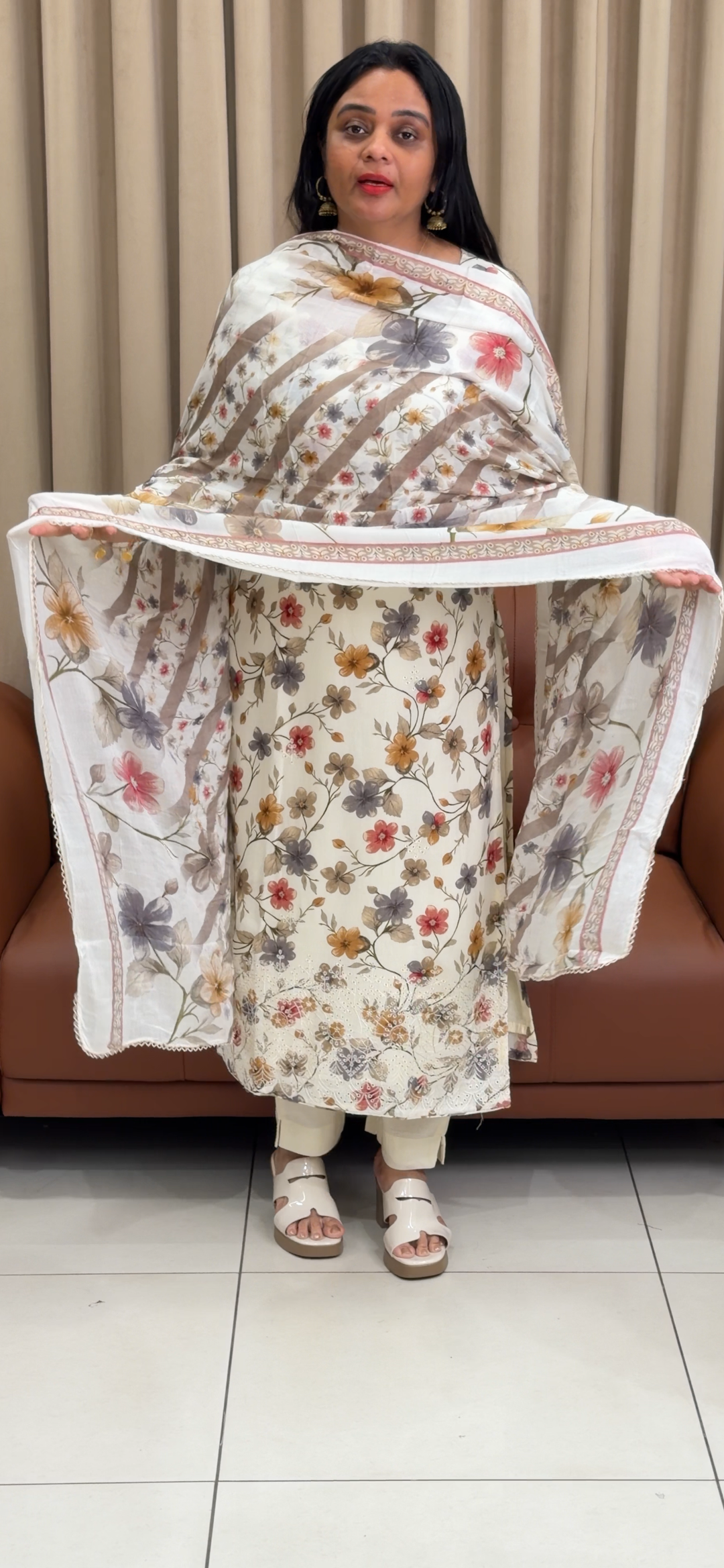 VISCOSE RAYON UNSTITCHED PRINTED SALWAR SUITS - NUWA - 2381