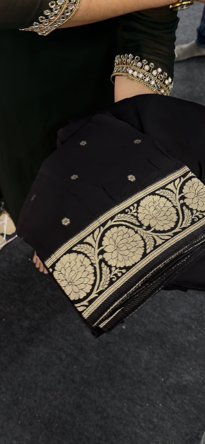 BANARASI UNSTITCHED SALWAR SUITS  - NUWA - 698