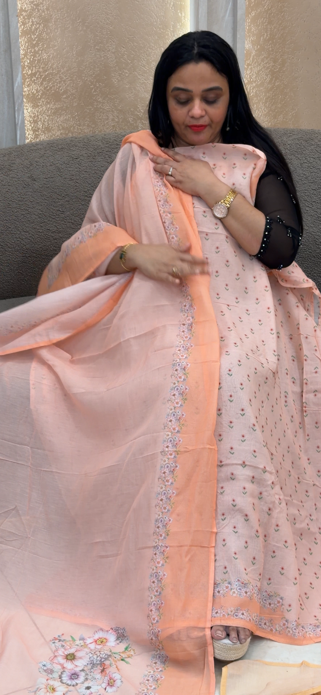 MUSLIN UNSTITCHED SALWAR SUITS - NUWA - 2281