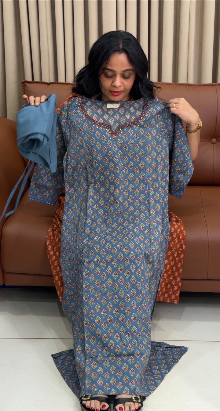 COTTON PRINTED CO-ORDS SETS - NUWA-1789