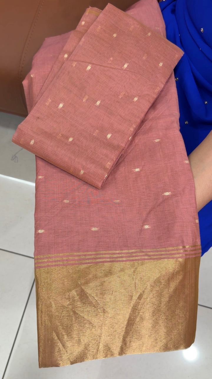 MUL CHANDERI UNSTITCHED SALWAR SUITS - NUWA-1520