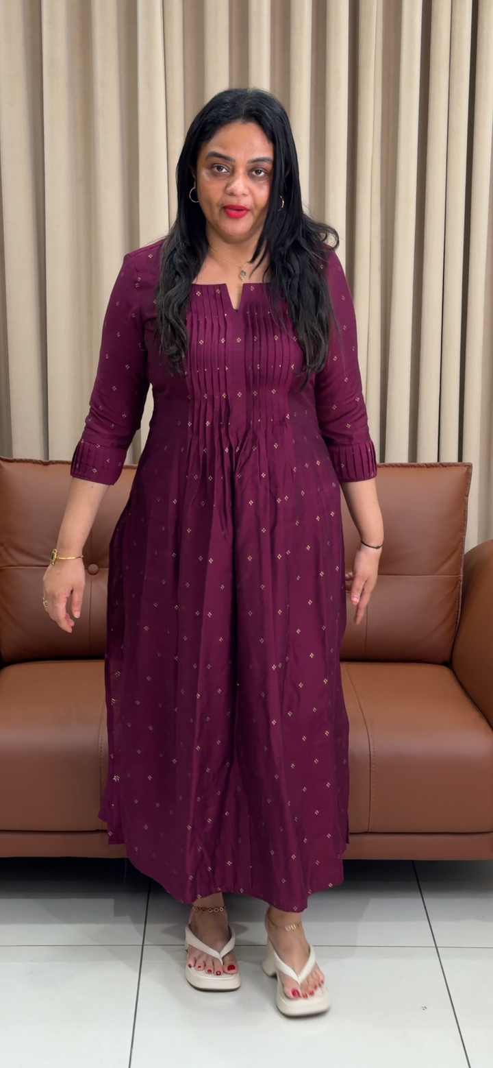IN-HOUSE SLUB SILK TOP AND BOTTOM - NUWA - 1698