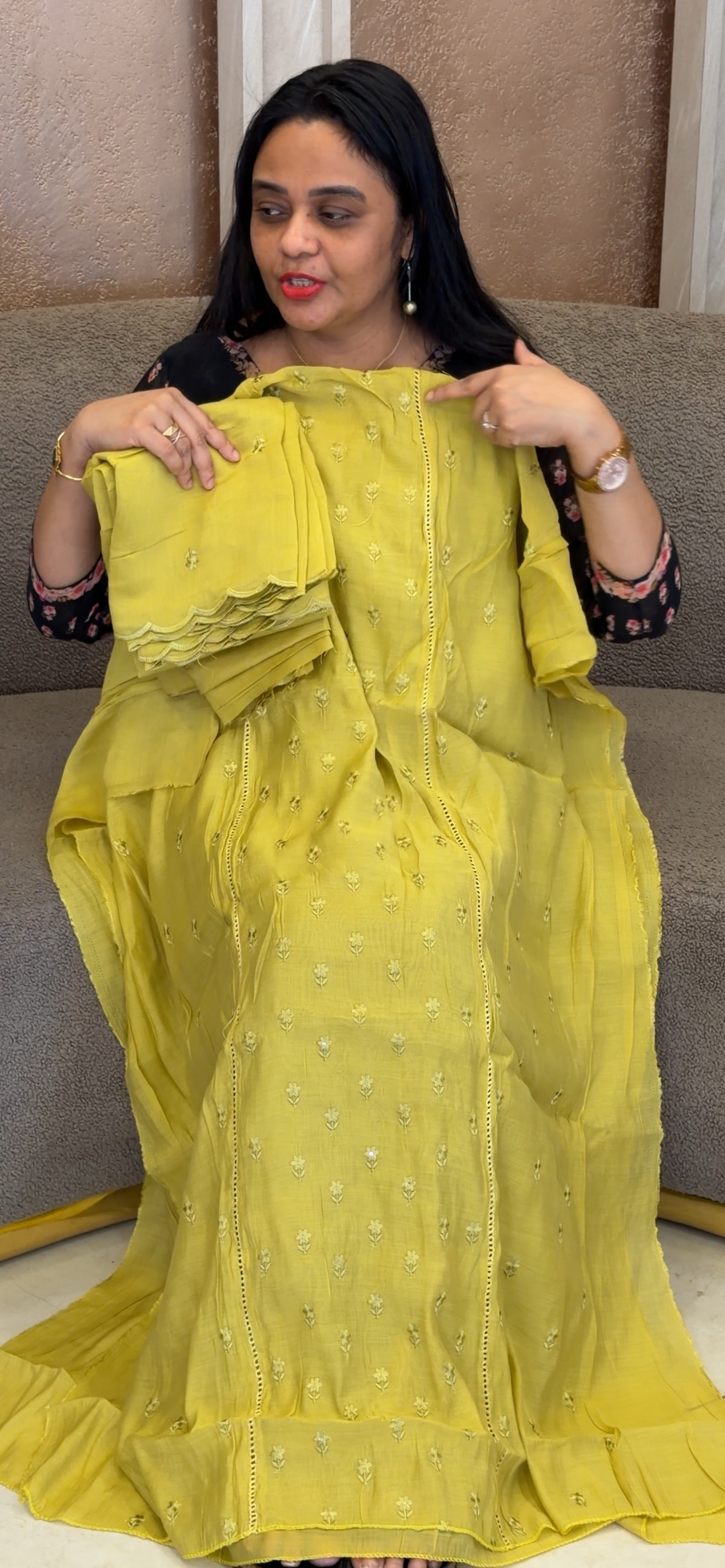 MUL CAHNEDRI UNSTITCHED SALWAR SUITS - NUWA - 2248
