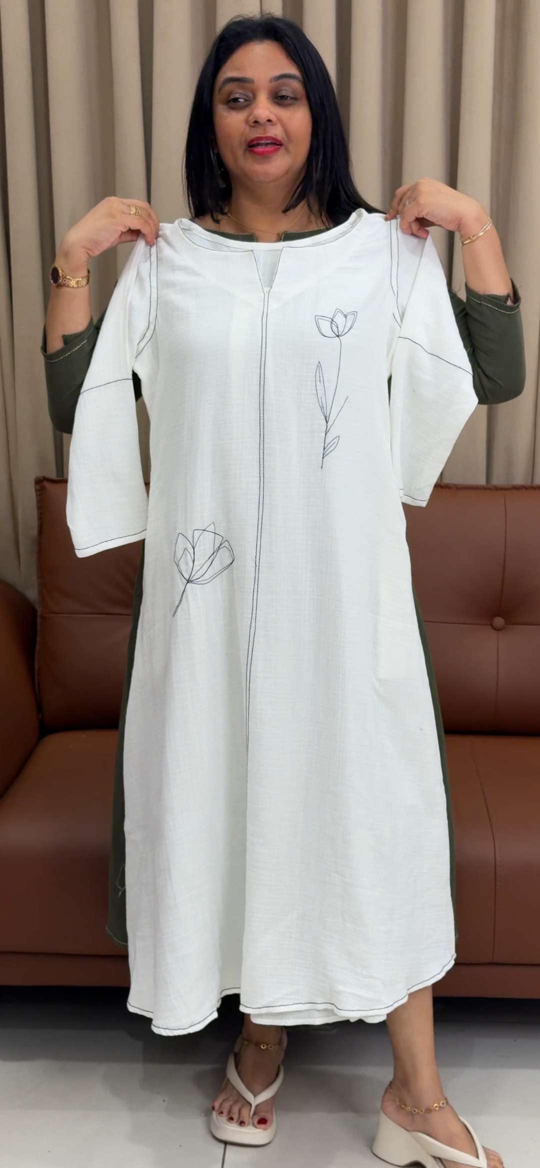 IN-HOUSE COTTON TUNIC TOPS - NUWA - 1558