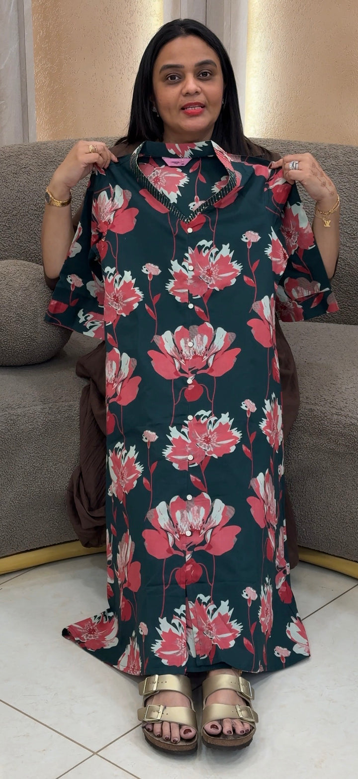 COTTON PRINTED TOPS - NUWA-816