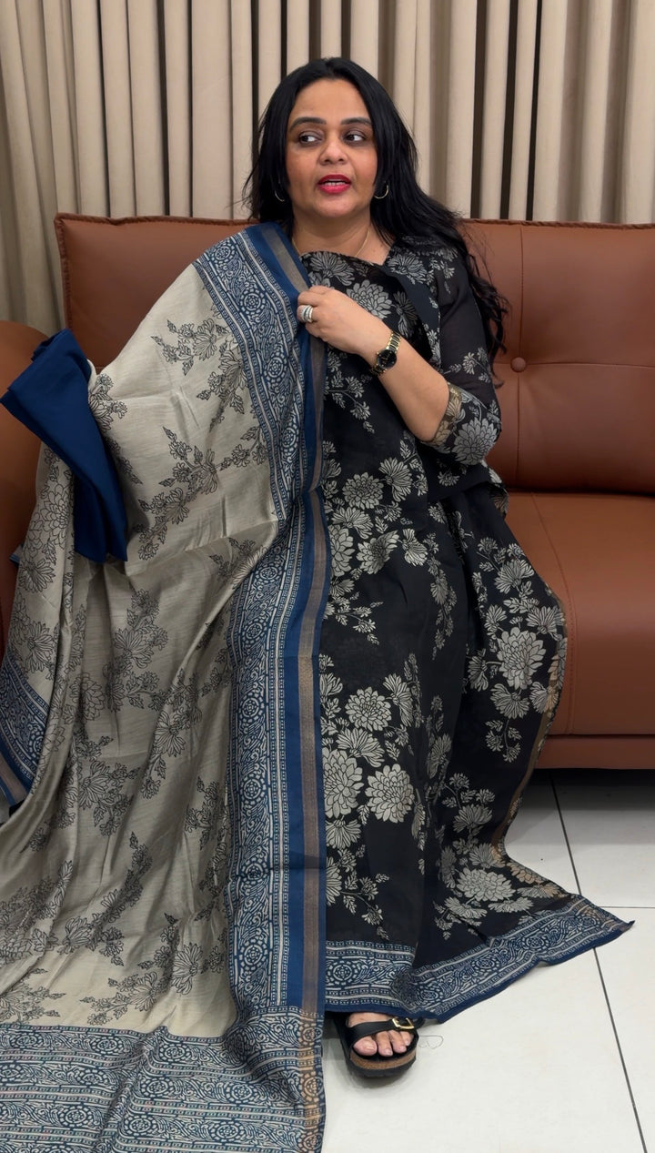 MAHESWARI SILK USITCHED SALWAR SUITS - NUWA-1959