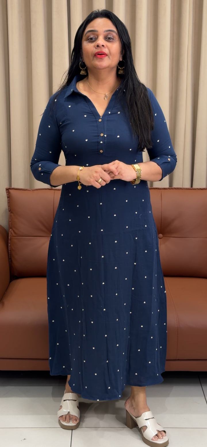 IN-HOUSE PRINTED TUNIC TOPS - NUWA -2380