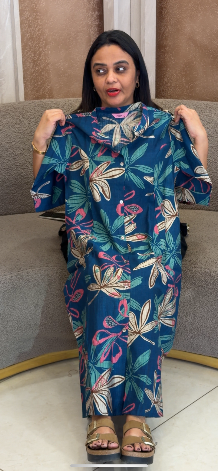 PRINTED LONG ALIEN TOPS - NUWA-1040