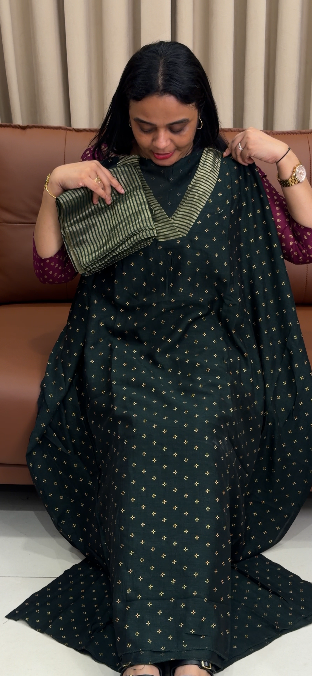 SEMI RAW SILK UNSTITCHED SALWAR SUITS - NUWA - 1745