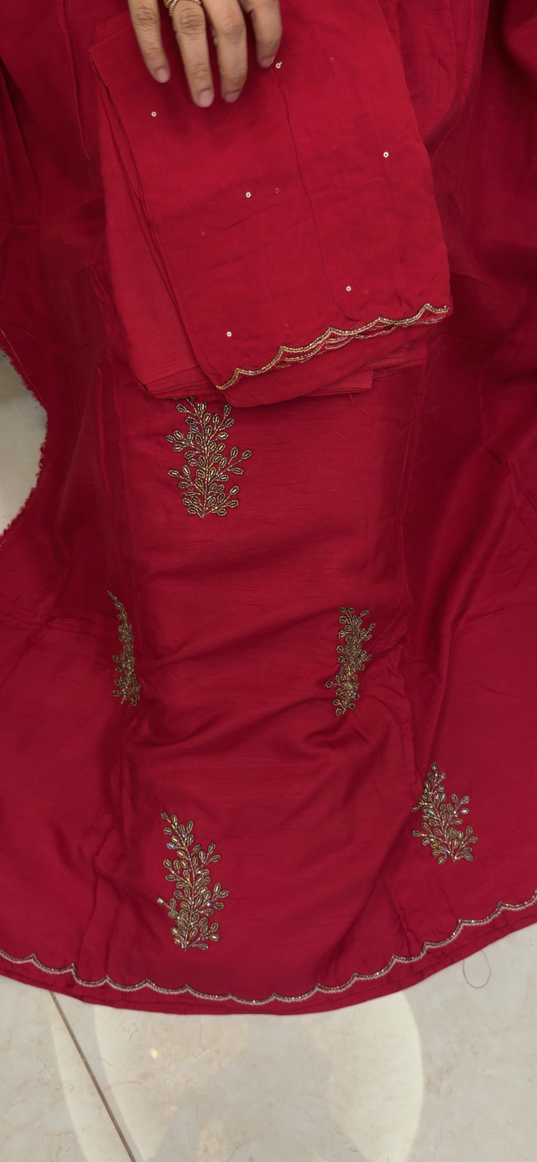 DOLA SILK UNSTITCHED SALWAR SUITS - NUWA - 2303