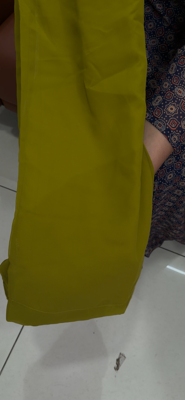 IN-HOUSE GEORGETTE PALAZZO PANTS - NUWA - 1993