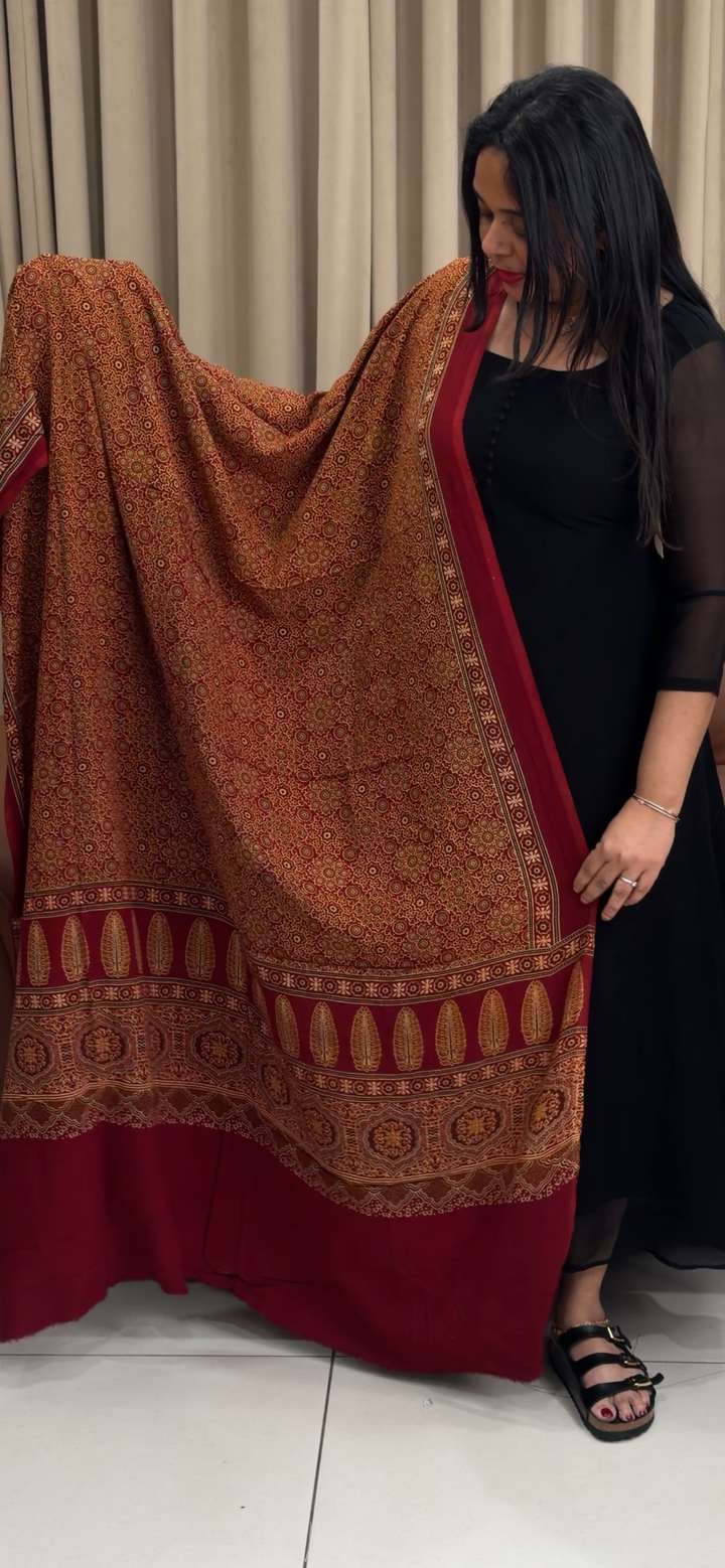 PRINTED MODAL DUPATTA - NUWA - 1607