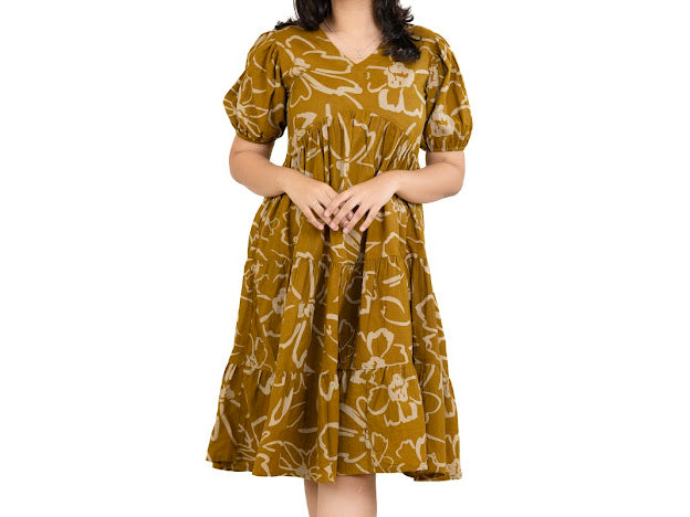 PRINTED COTTON FROCKS - NUWA - 021