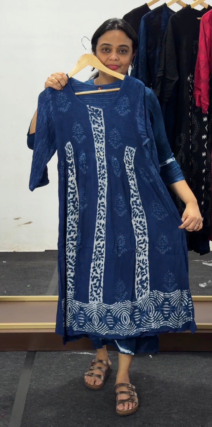 CRUSHED RAYON ALNE TOPS   - NUWA - 2524