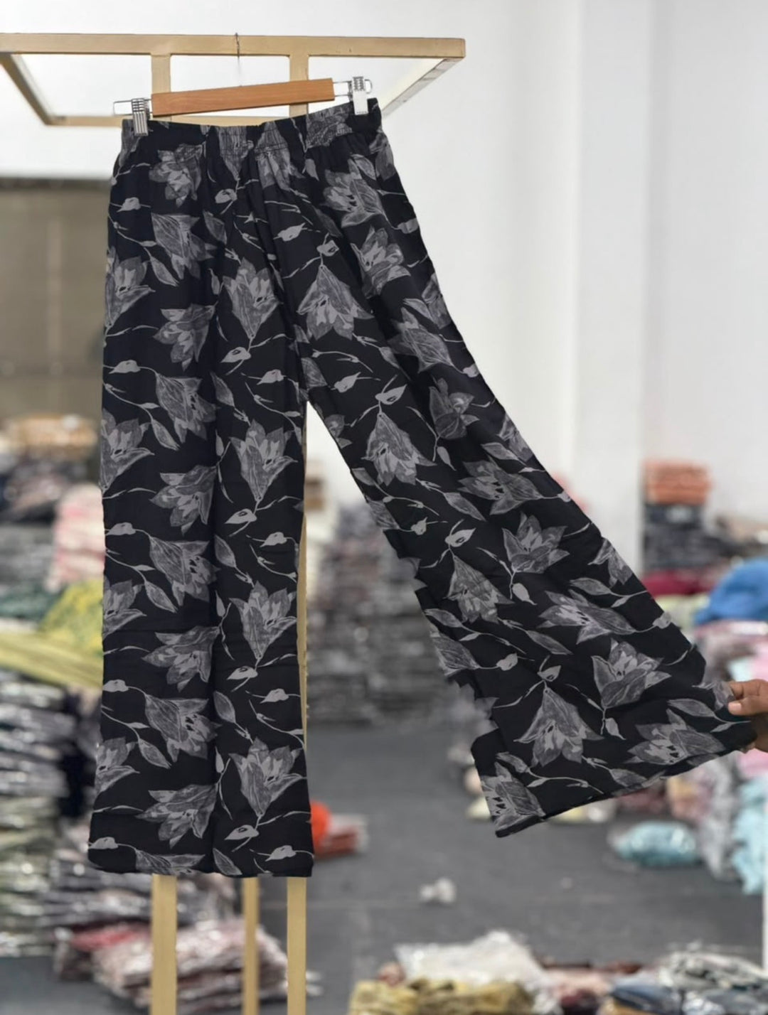PINTED PALAZZO PANTS - NUWA - 2501