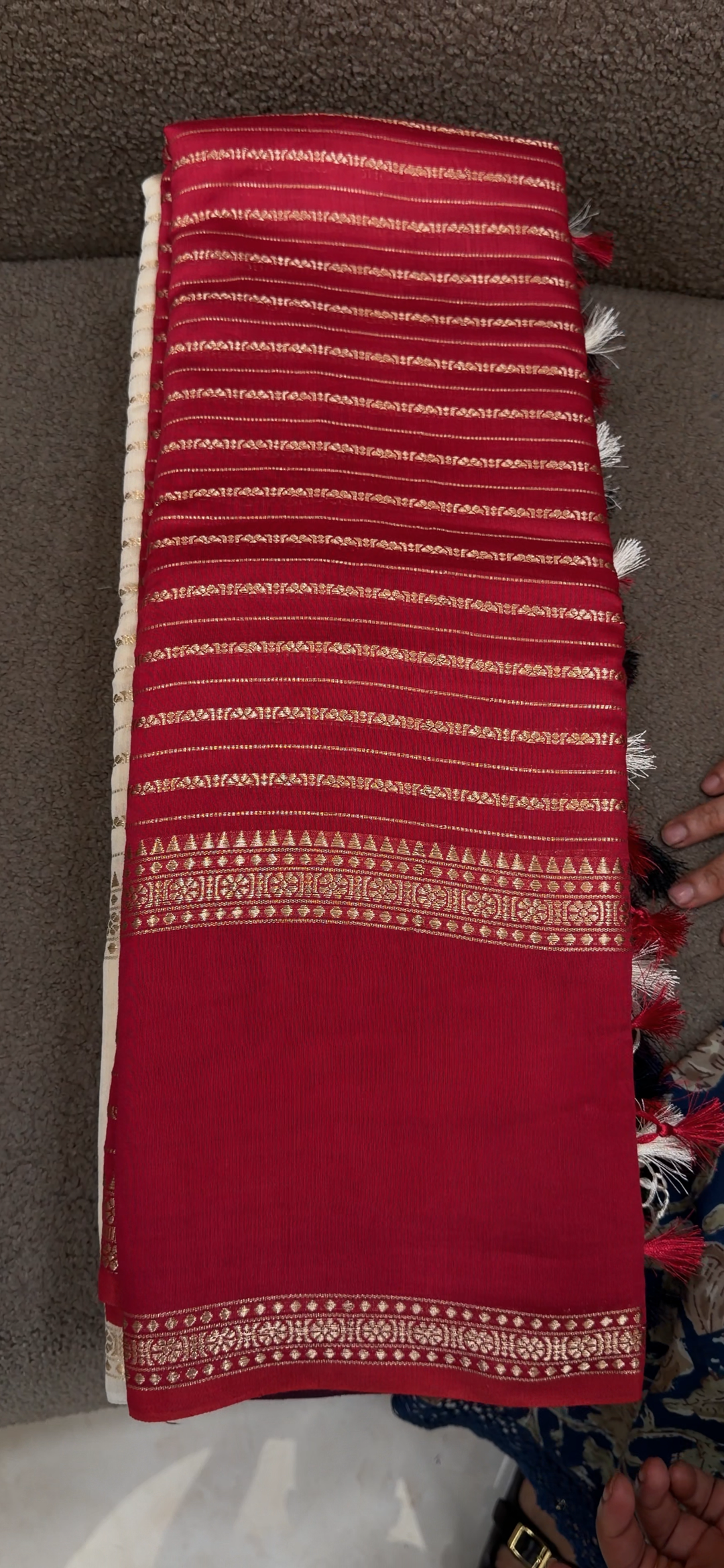 MALAI CHANDERI SAREES - NUWA - 1629