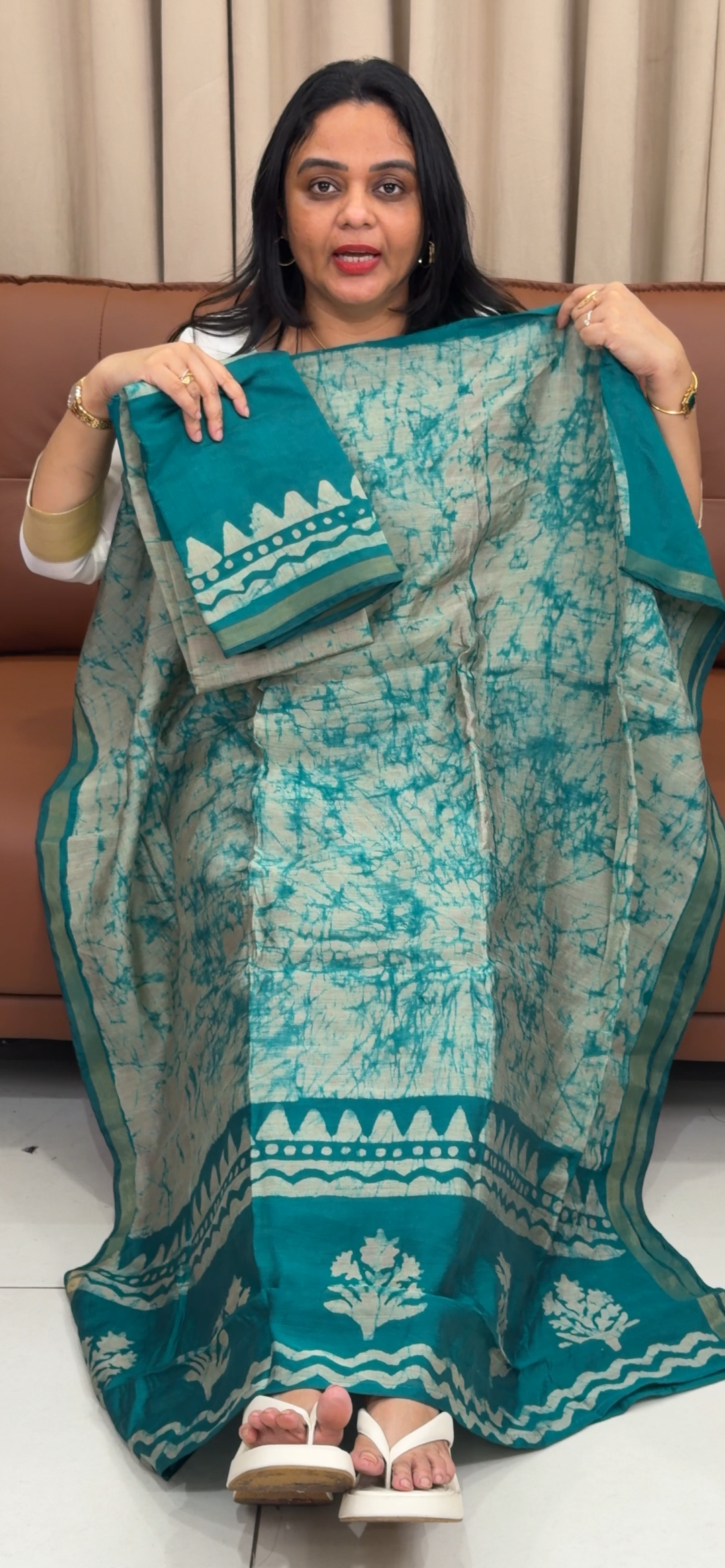 PRINTED UNSTITCHED SALWAR SUITS - NUWA-1390
