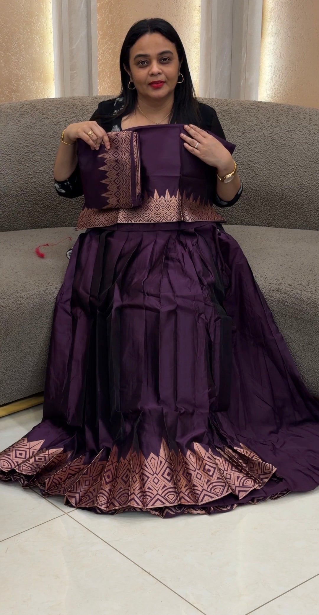SEMI STITCHED DHAWANI -NUWA-1760