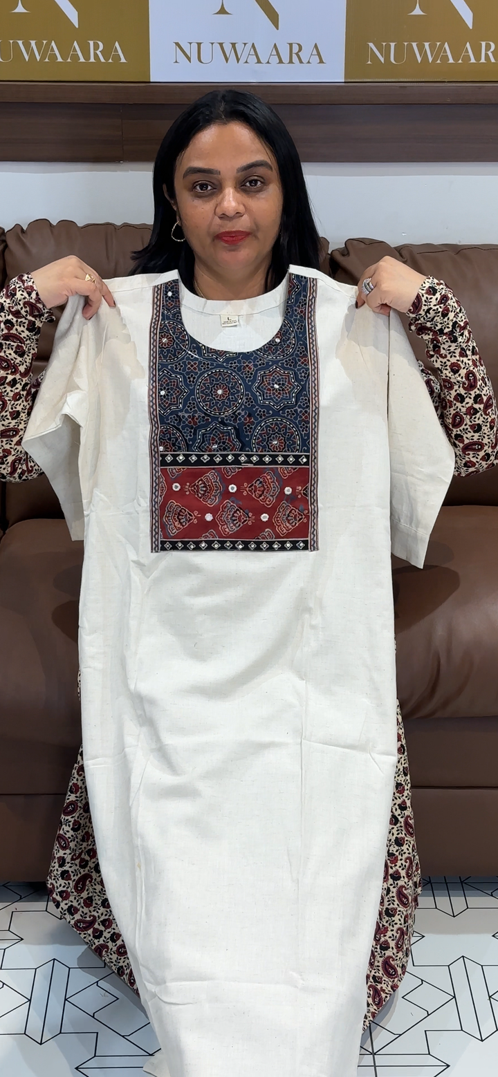 COTTON LONG TOPS - NUWA - 735