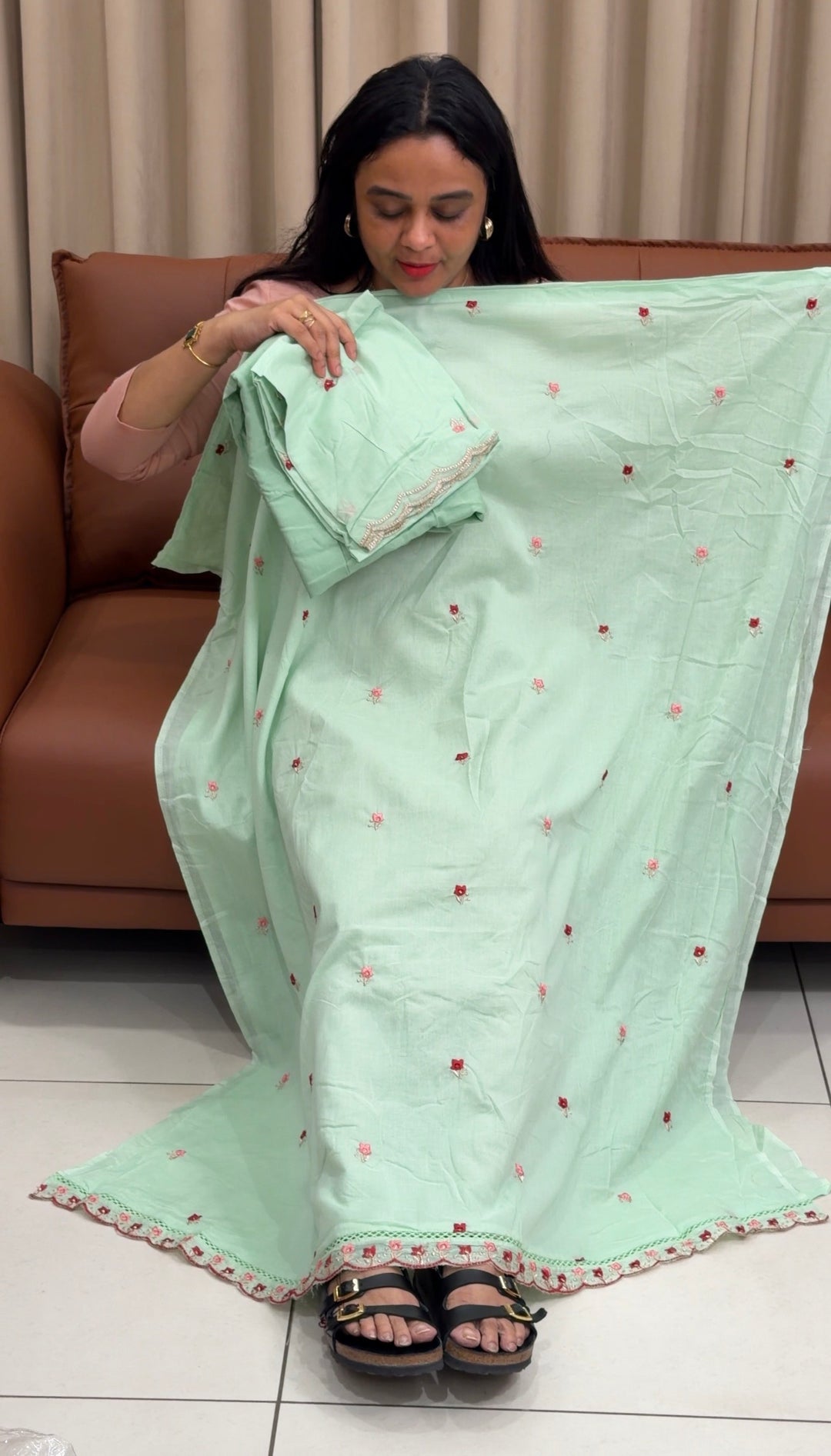 COTTON UNSTITCHED SALWAR SUITS - NUWA-2186