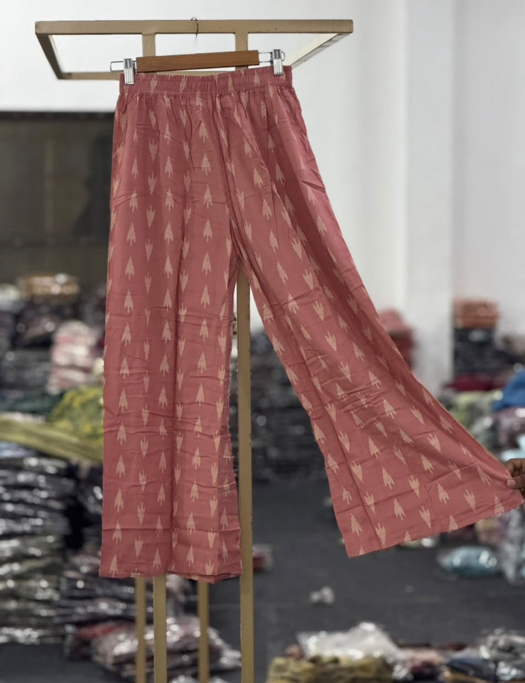 PINTED PALAZZO PANTS - NUWA - 2501