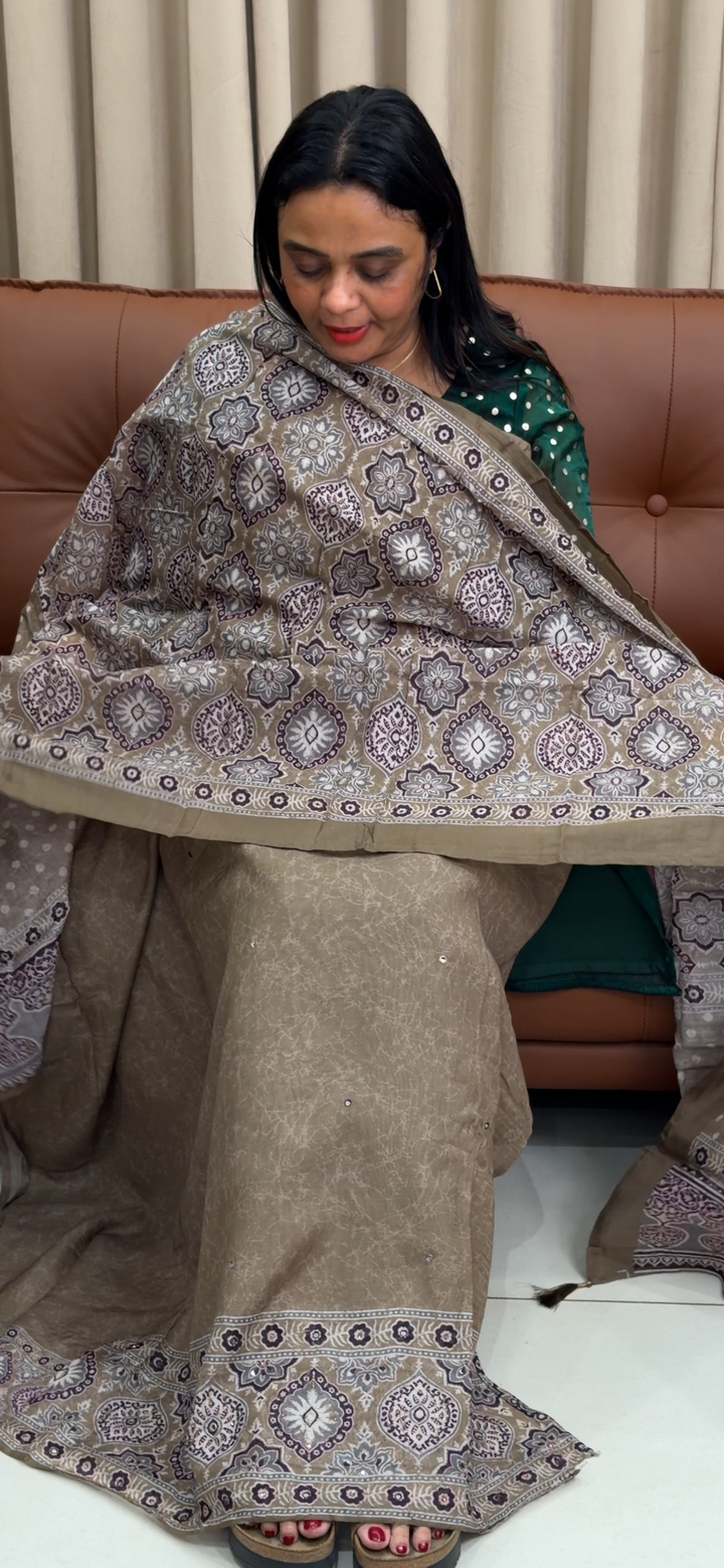 MUL CHANDERIU UNSTITCHED SALWAR SUITS - NUWA - 1443