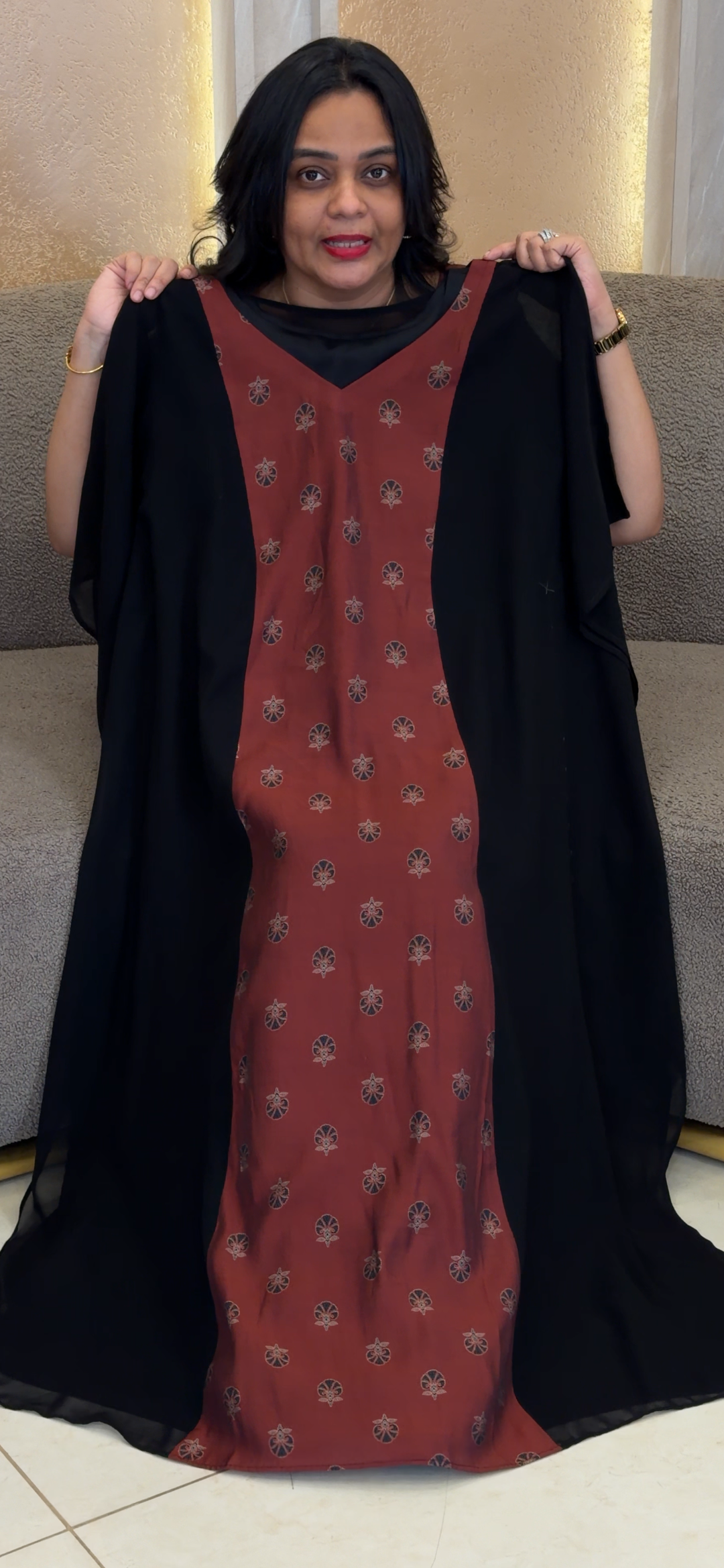 IN-HOUSE GEORGETTE KAFTAN TOPS -NUWA-2021