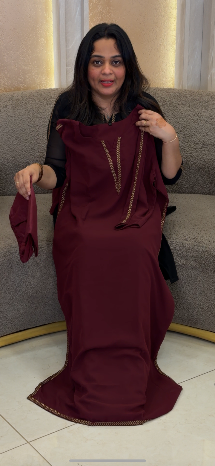 FORWARD FAUX GEORGETTE LONG TOP AND BOTTOM - NUWA - 276