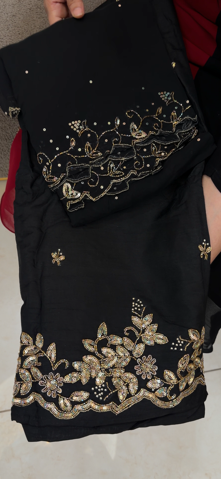 SILK UNSTITCHED SALWAR SUITS - NUWA - 2132