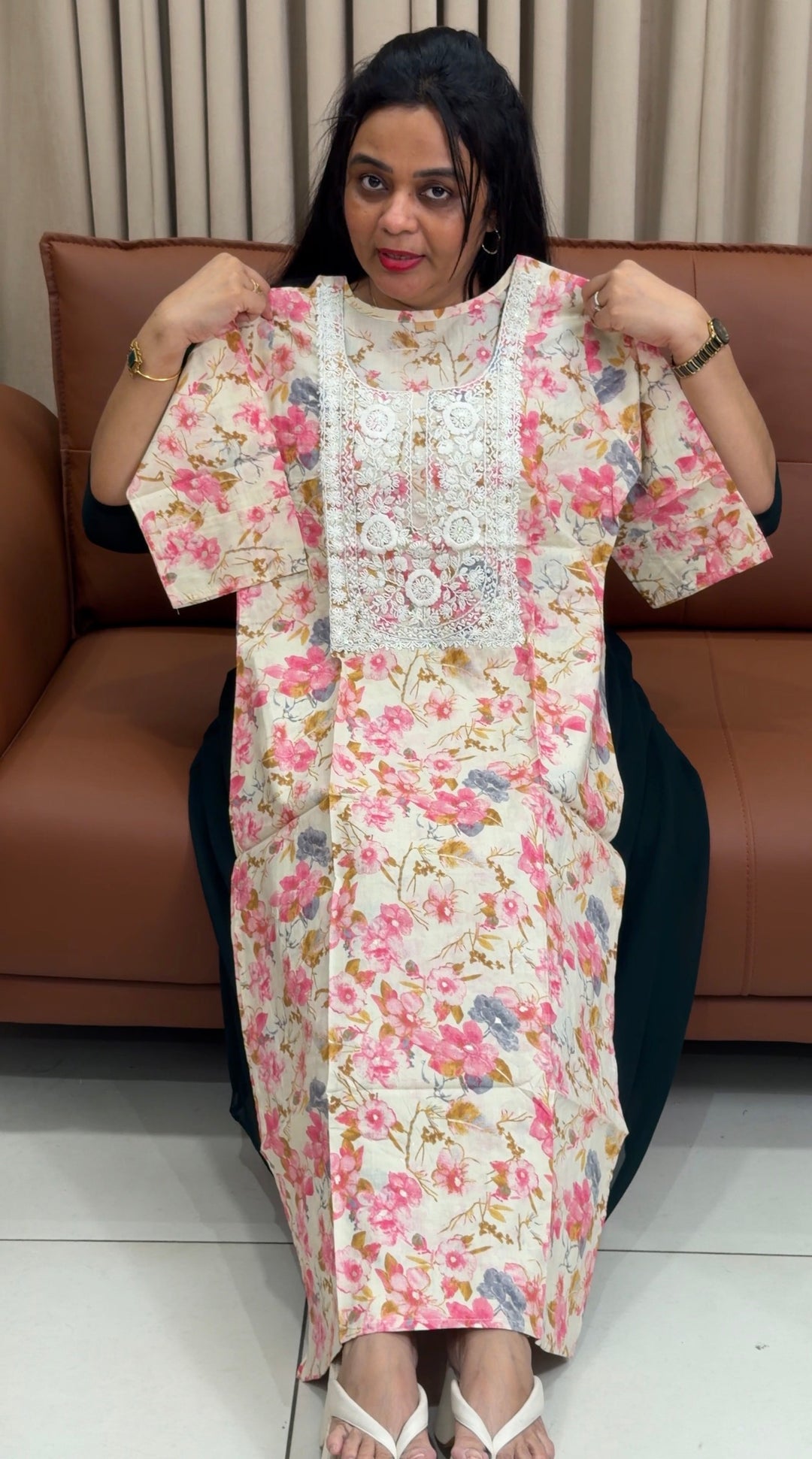 PRINTED COTTON TOPS - NUWA-1985