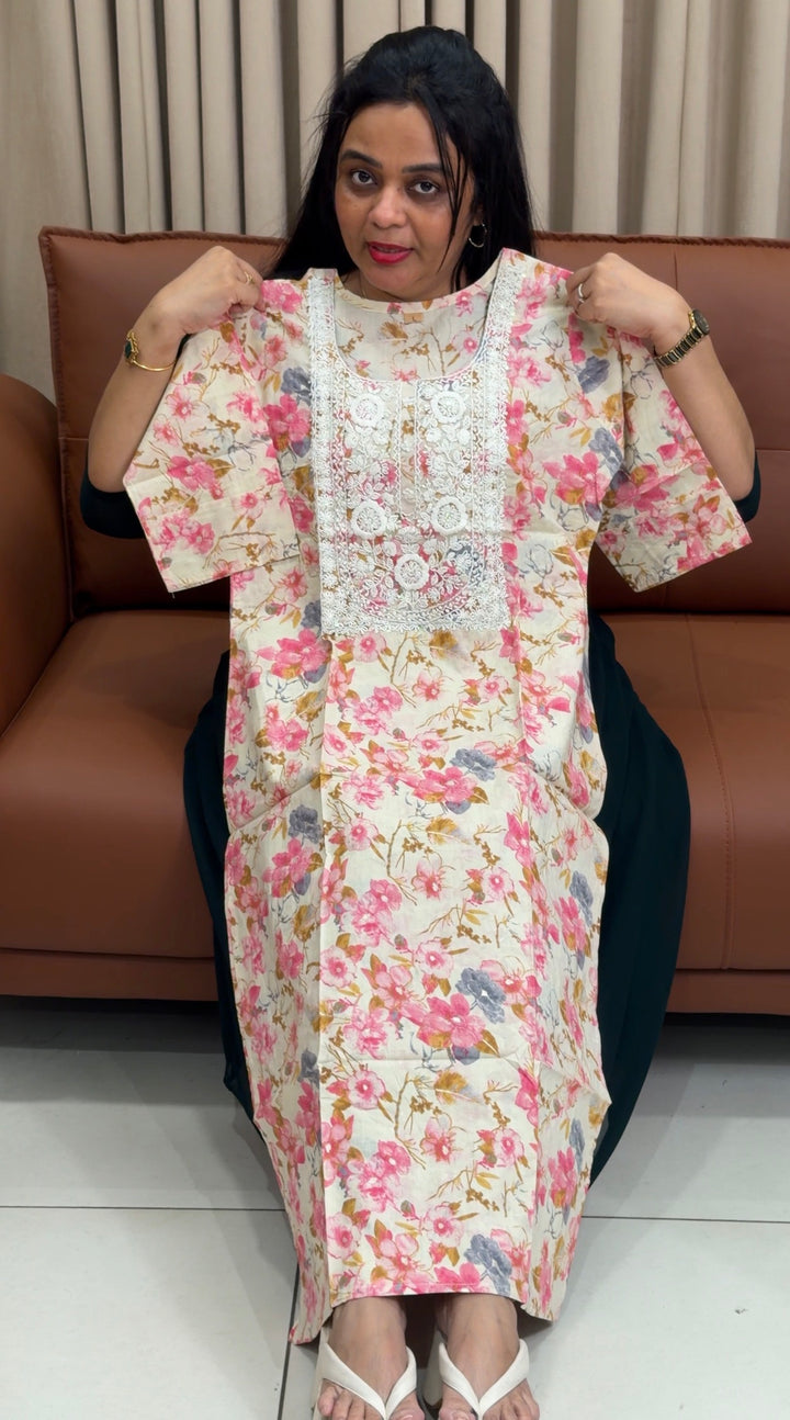 PRINTED COTTON TOPS - NUWA-1985