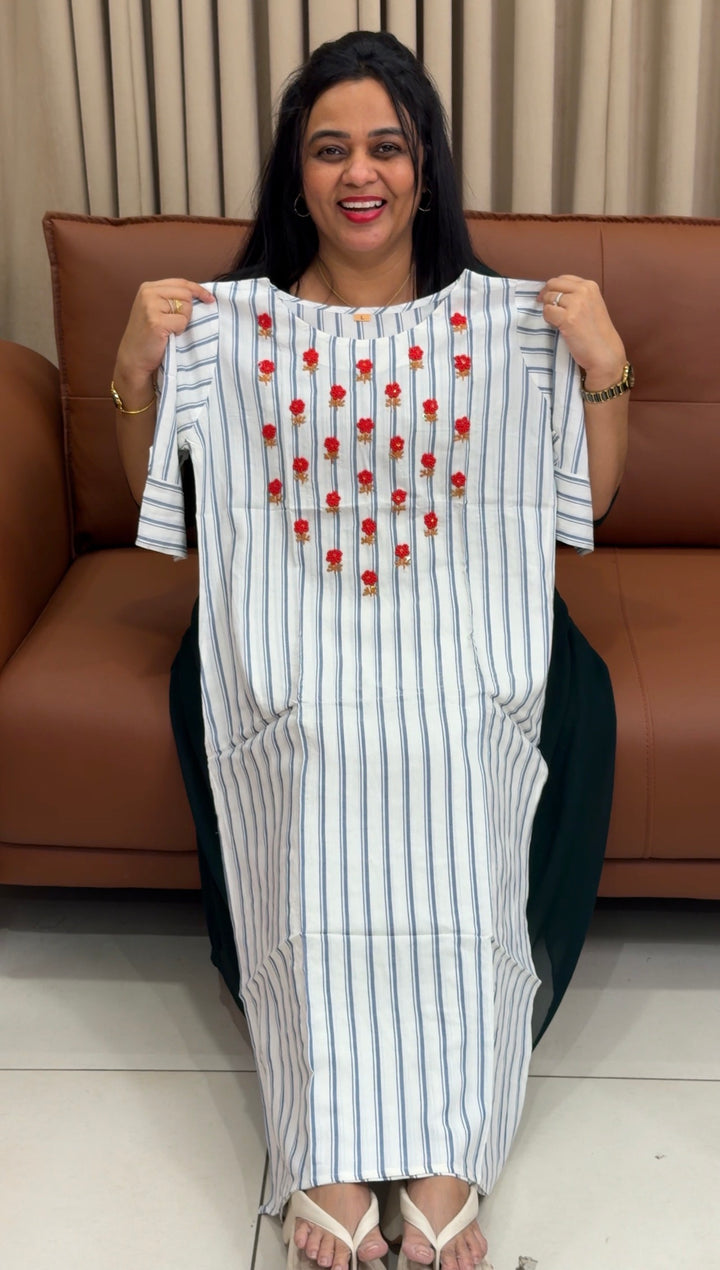 PRINTED COTTON TOPS - NUWA-1985