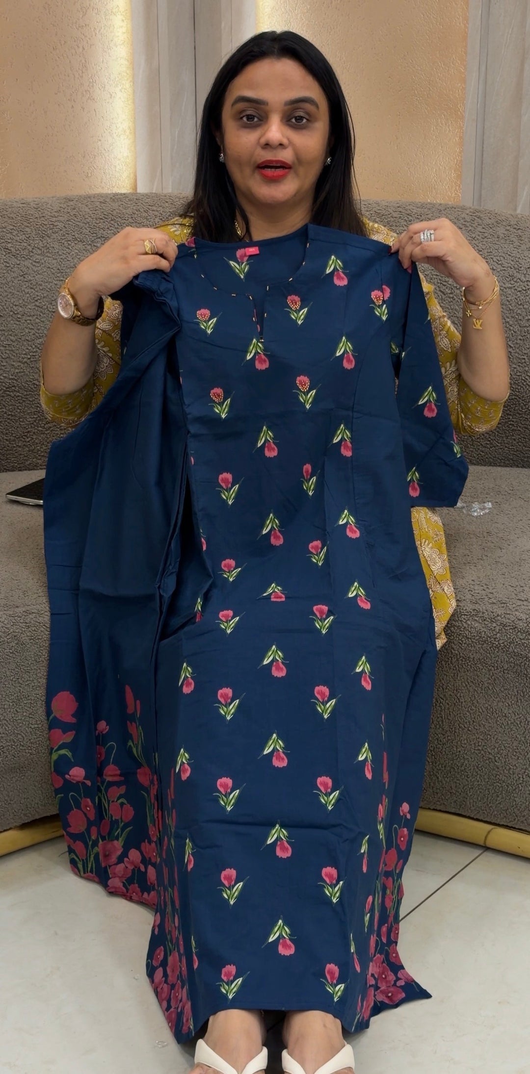 COTTON PRINTED TOP AND BOTTOM - NUWA-832