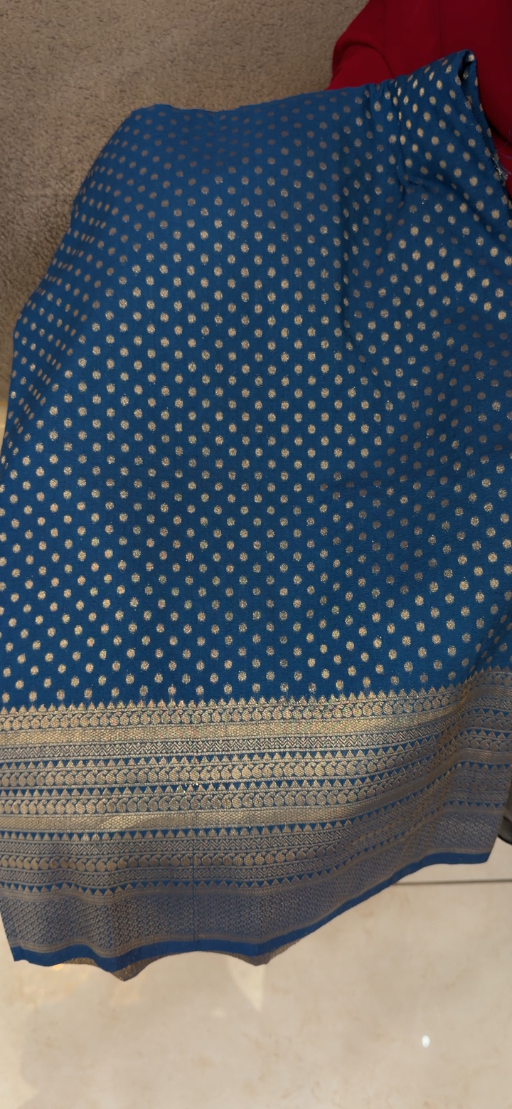 SEMI BANARASI SAREES - NUWA - 2139