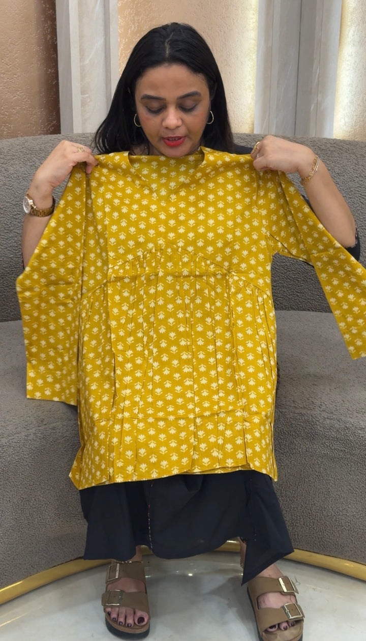 PRINTED SHORT TOPS - NUWA 1096