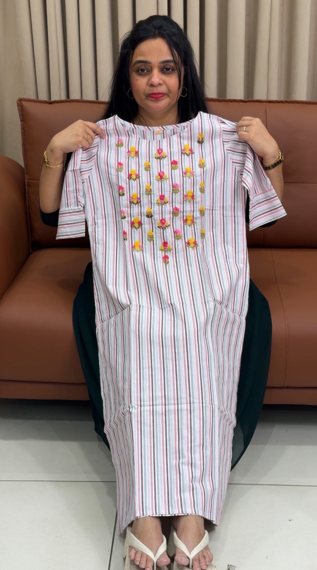 PRINTED COTTON TOPS - NUWA-1985