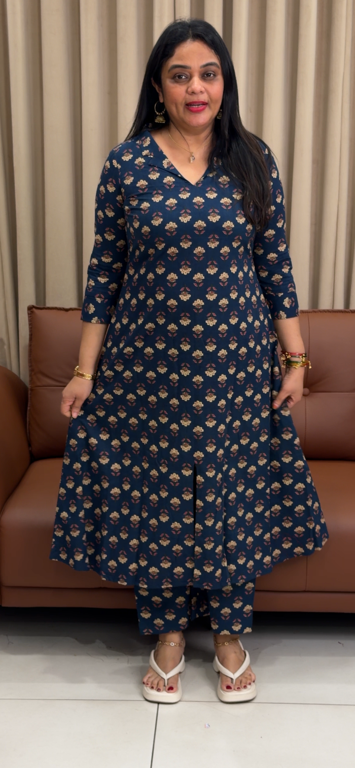 IN-HOUSE COTTON ALINE CO-ORDS SETS - NUWA - 1553