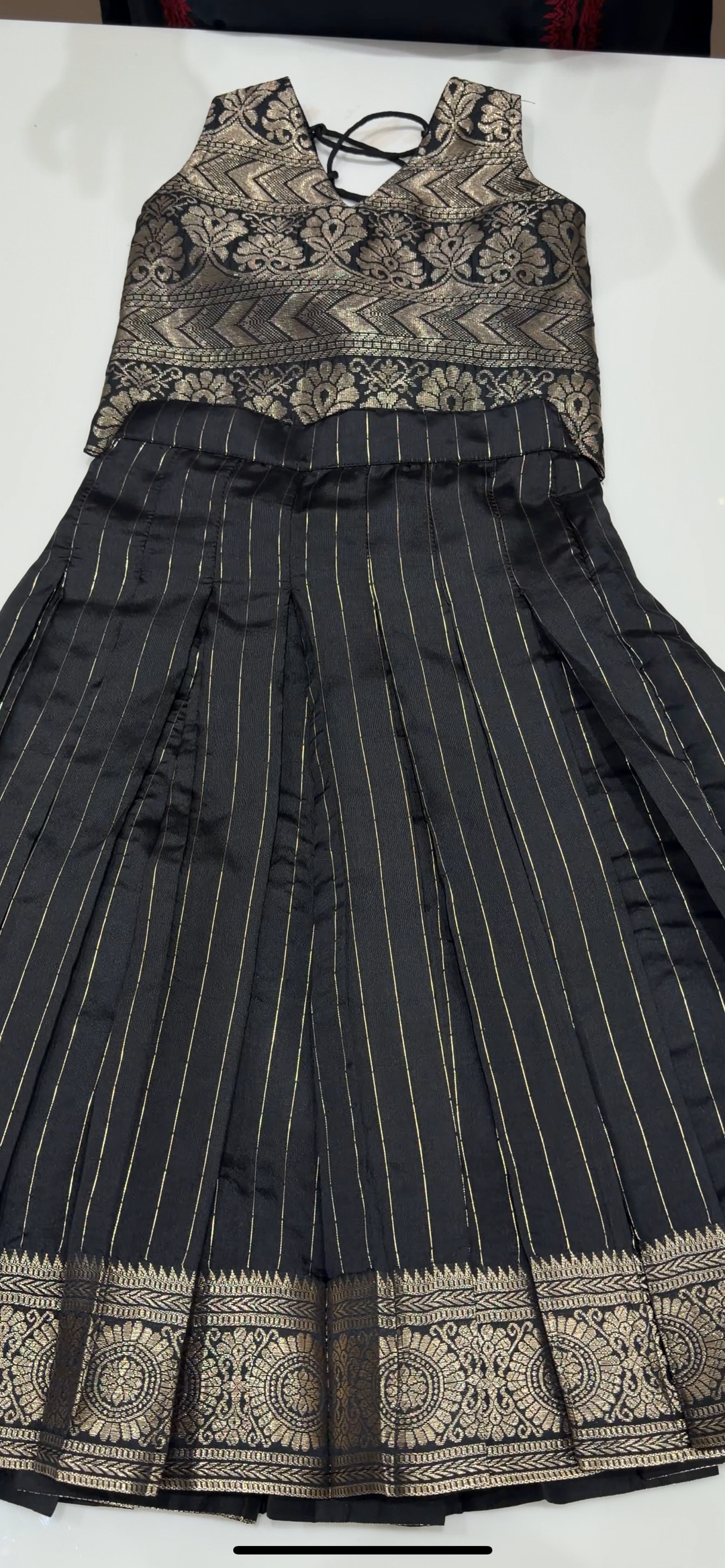 IN-HOUSE KIDS CROP TOP AND SKIRT - NUWA-1528