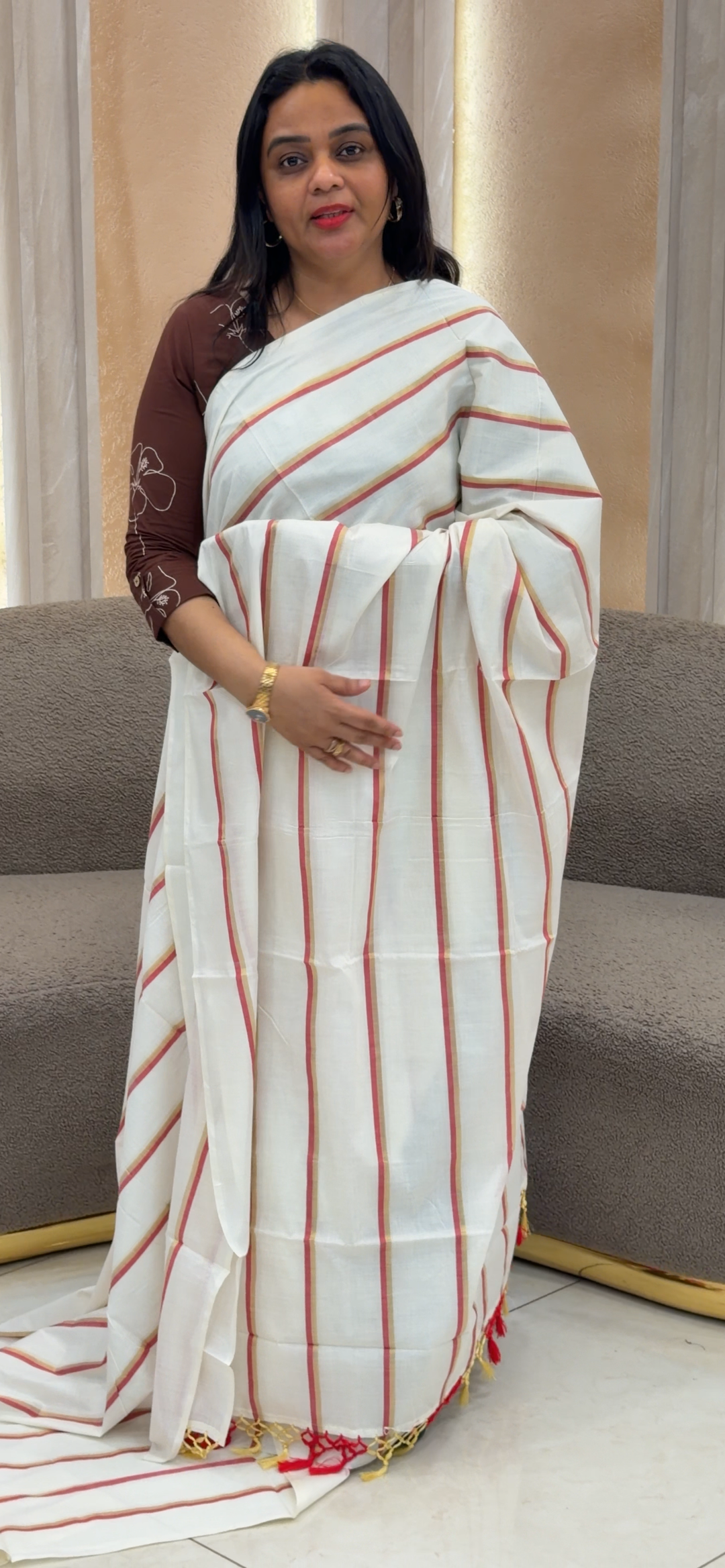 KERALA COTTON SAREES - NUWA - 1412