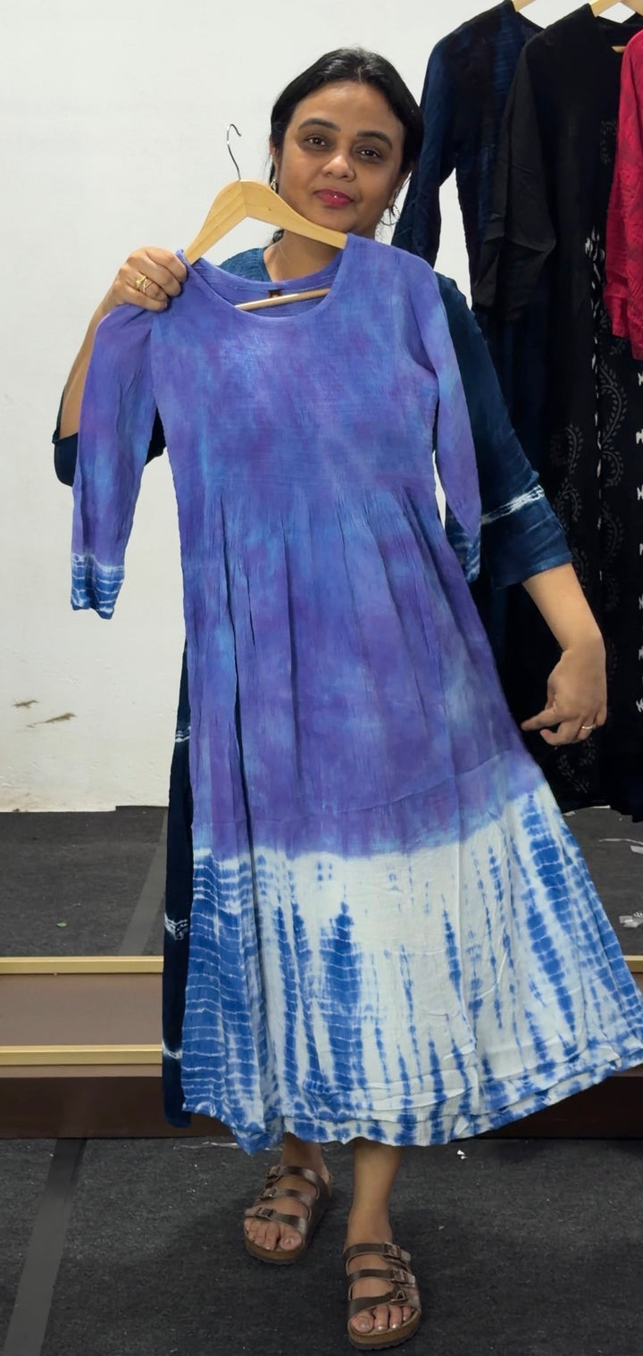 CRUSHED RAYON ALNE TOPS   - NUWA - 2524