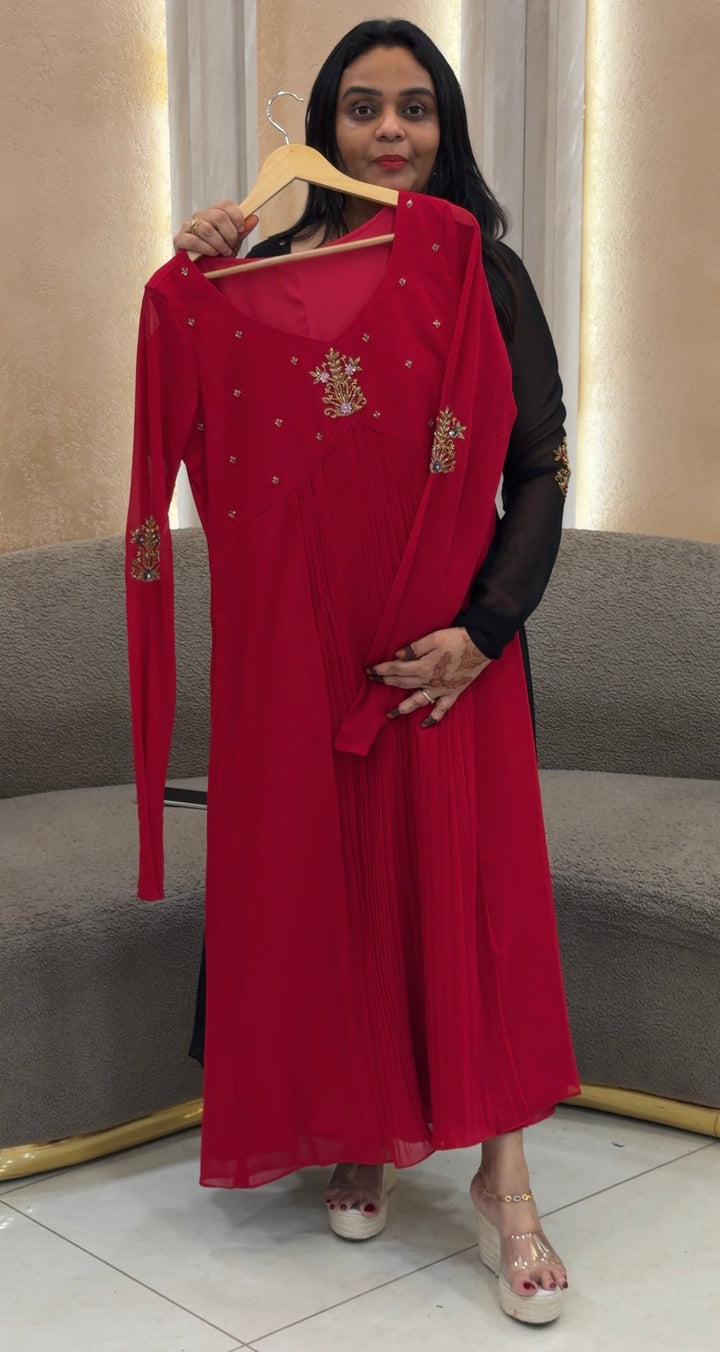 HAND WORKED ALINE TOPS - NUWA-1203