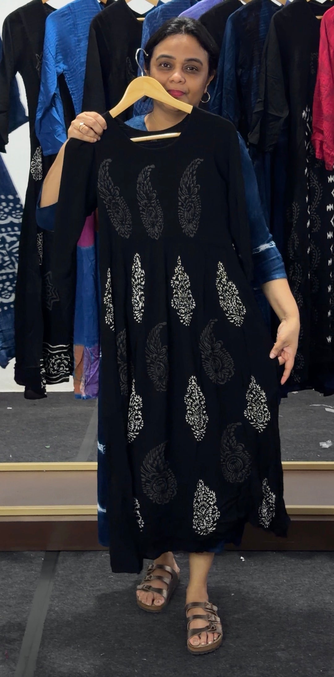 CRUSHED RAYON ALNE TOPS   - NUWA - 2524