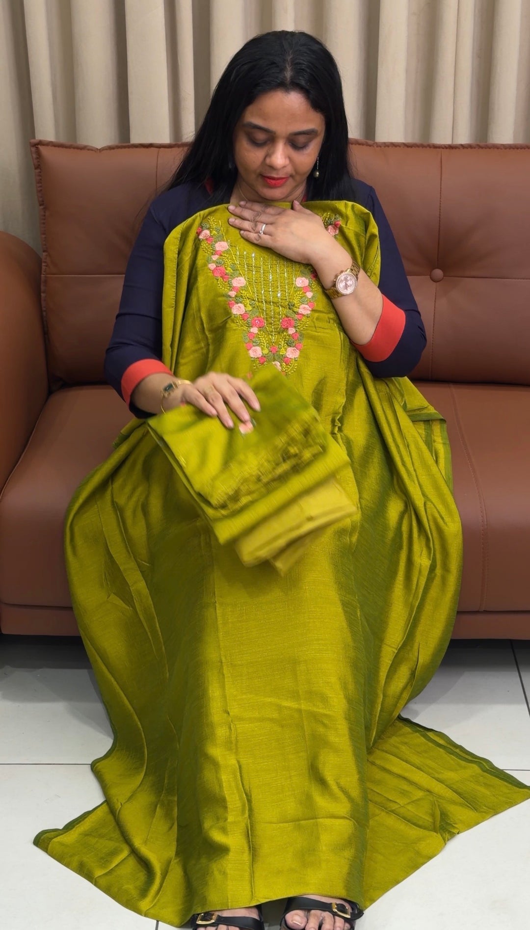 OFFER SALES UNSTITCHED SALWAR SUITS - NUWA-2216