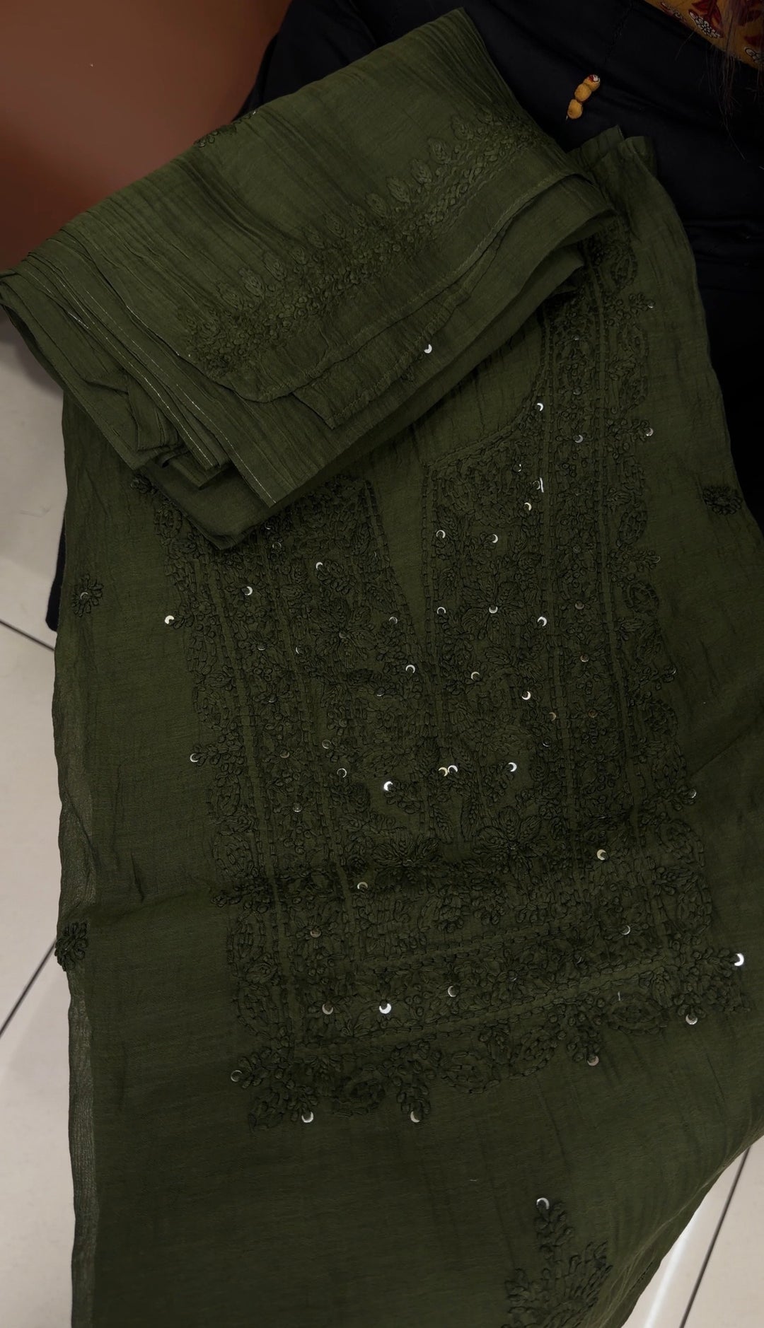 MUL CHANDERI UNSTITCHED SALWAR SUITS - NUWA-1508