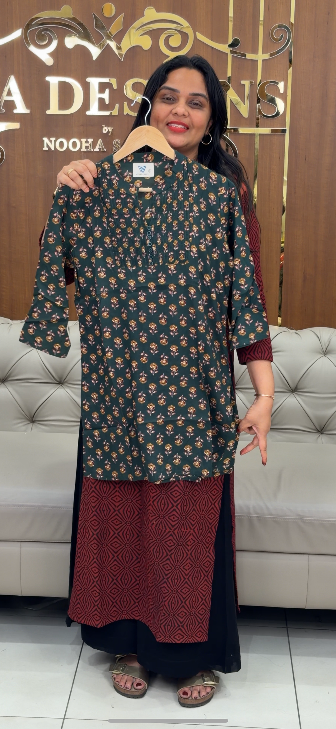 PRINTED SHORT TOPS - NUWA - 399