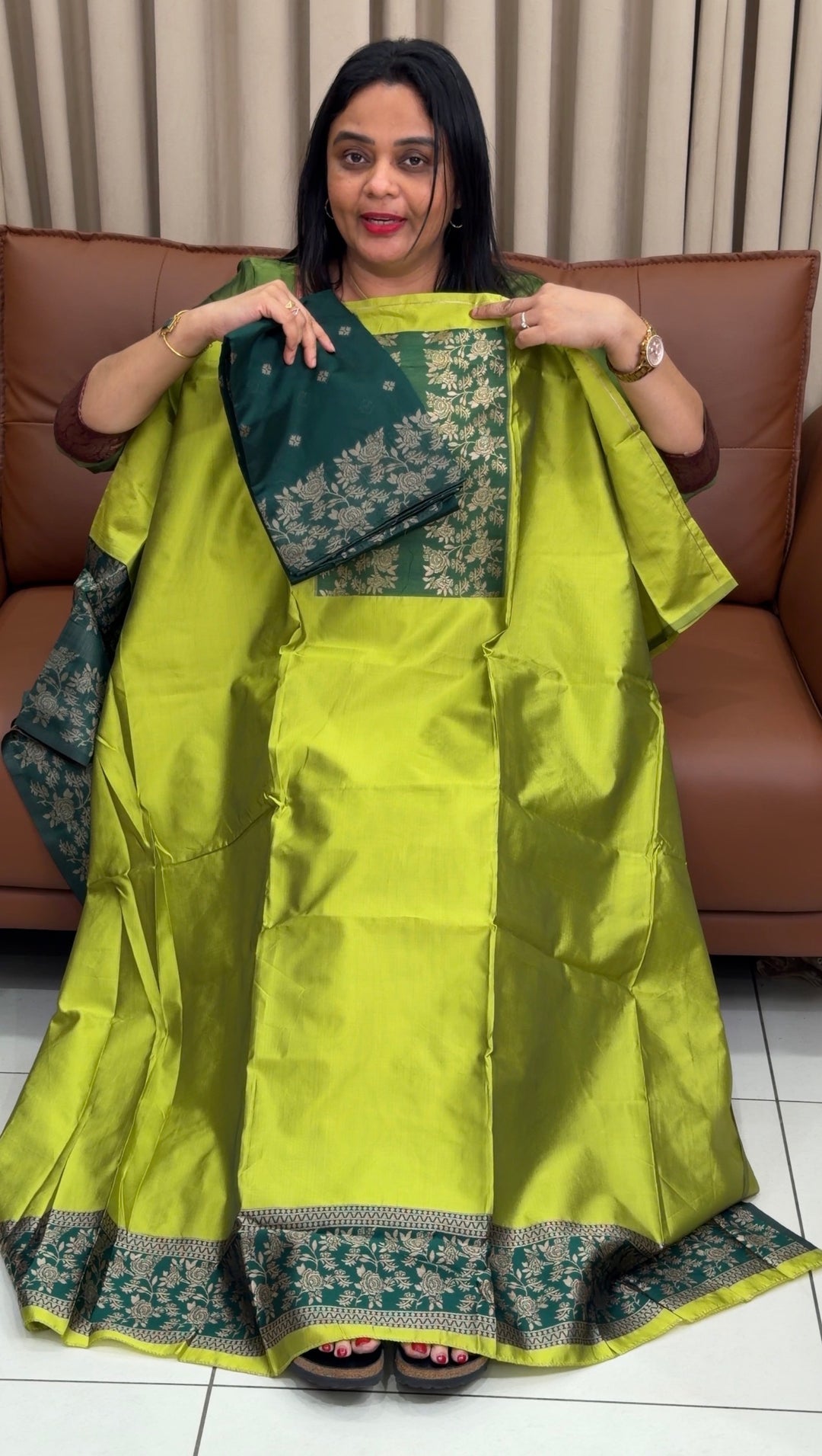 SEMI SILK UNSTITCHED SALWAR SUITS - NUWA-1720