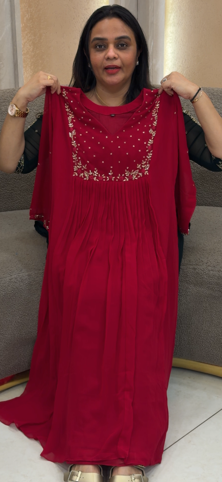 PARTY WEAR ALINE TOPS - NUWA - 891