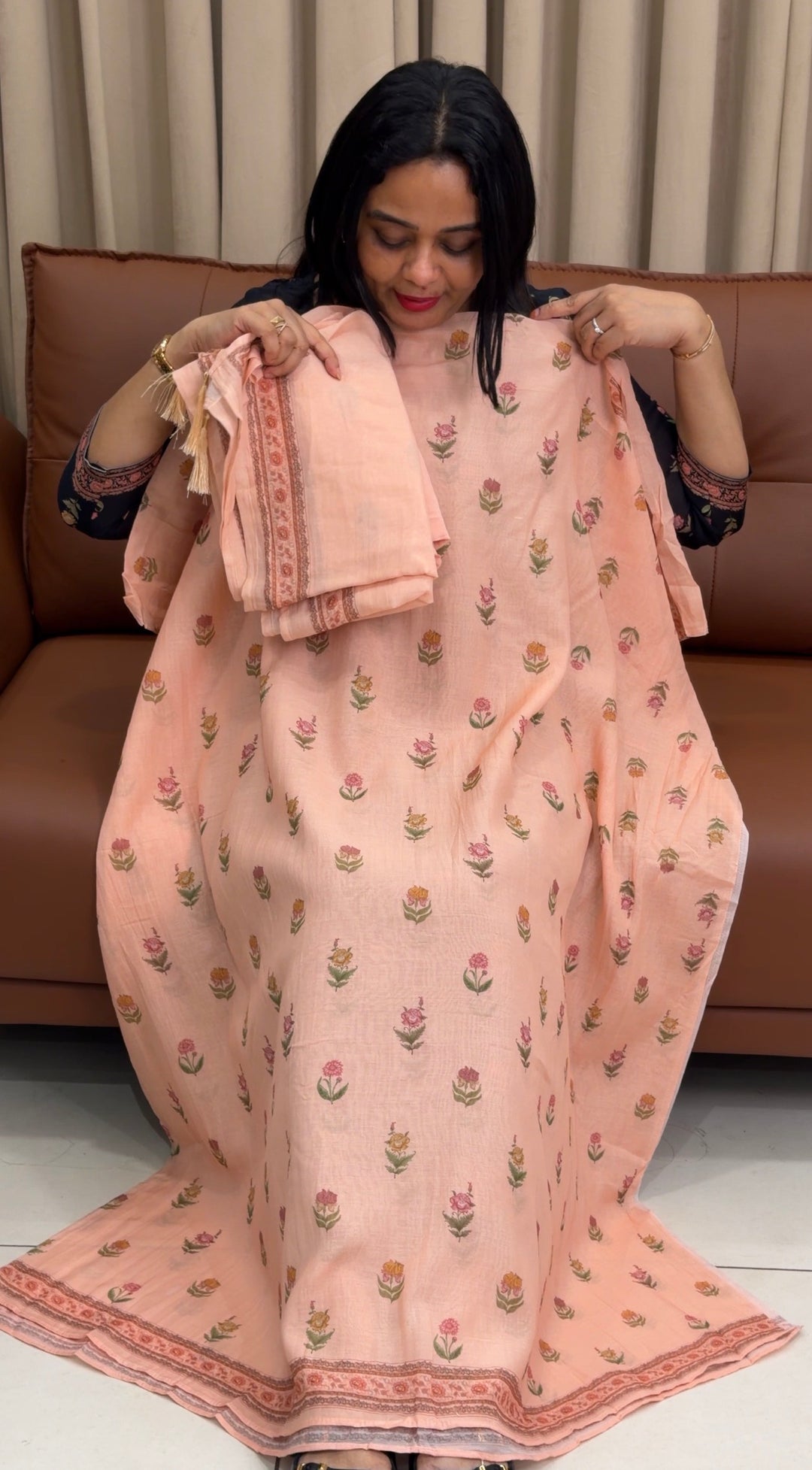 PRINTED MUSLIN UNSTITCHED SALWAR SUITS - NUWA-1568