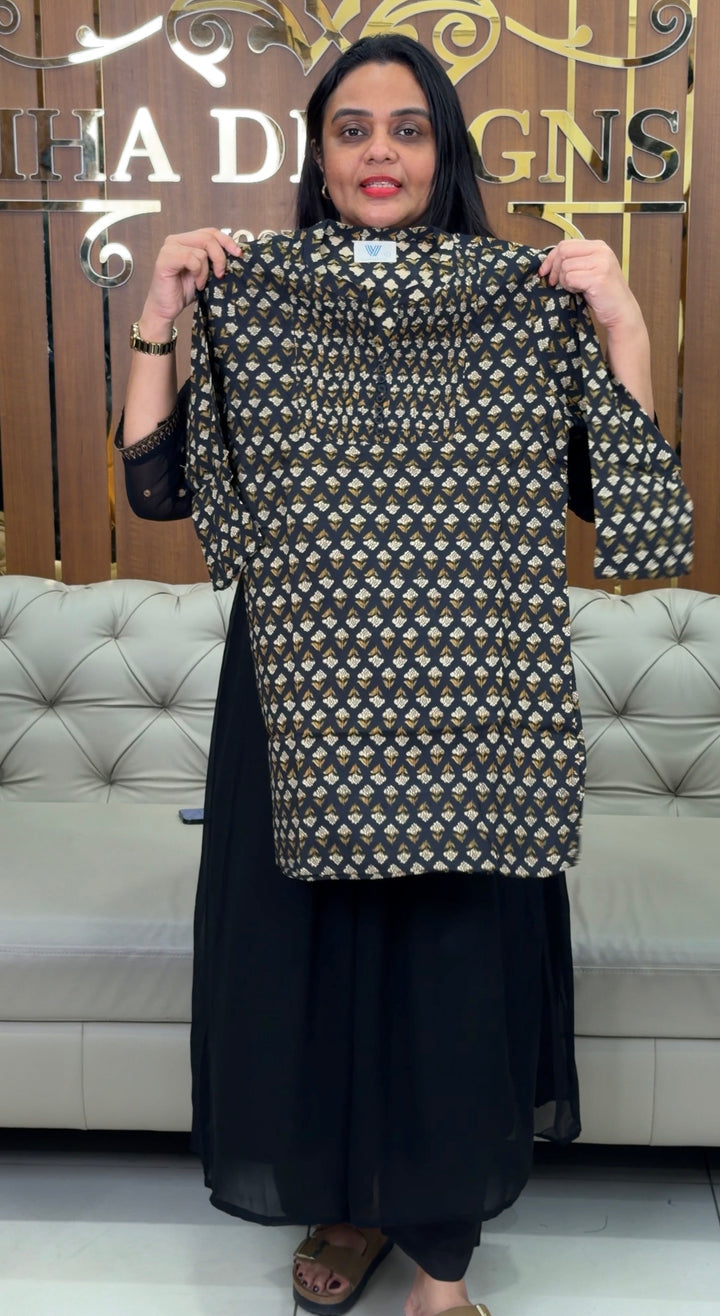 PRINTED COTTON TOPS - NUWA-1066