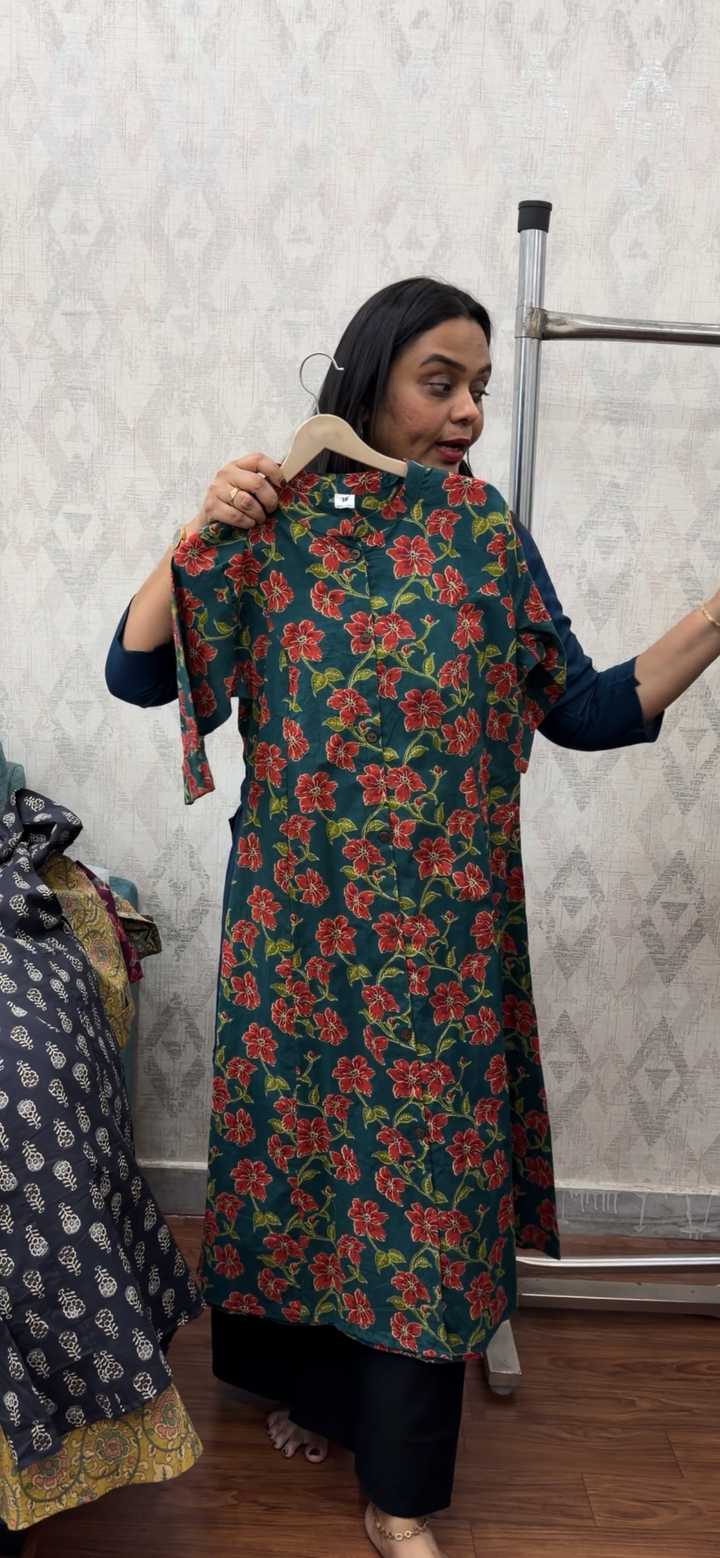 COTTON LONG ALINE TOPS - NUWA - 716